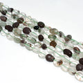 Wholesale Natural Green Phantom Quartz Loose Gemstone Beads 6*8/8*10mm Green Colour for DIY Jewelry