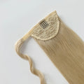 Hot Selling 100% Human Remy Hair Drawstring Ponytail Extensions for Hair Weaving Silky Straight Wave 18 Inch Length No Shedding