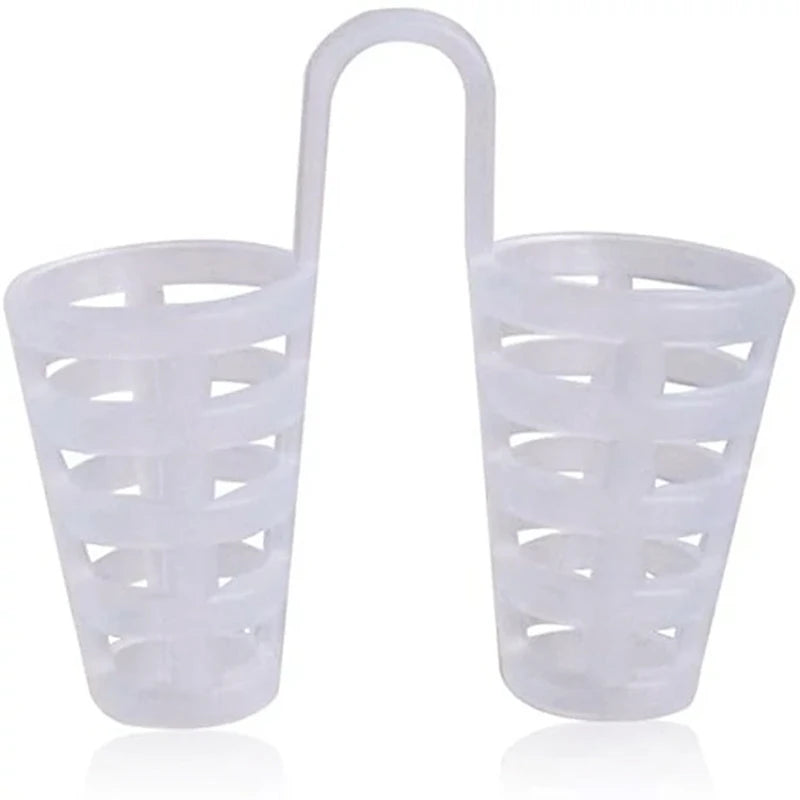 Silicone Anti-Snoring Nose Clip Plastic Breath Aid to Stop Snoring Sleeping Equipment with Nasal Dilator