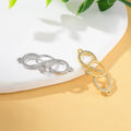 Love Infinity Crystal Connectors for Jewelry Making Bracelet Jewelry Findings Accessories DIY
