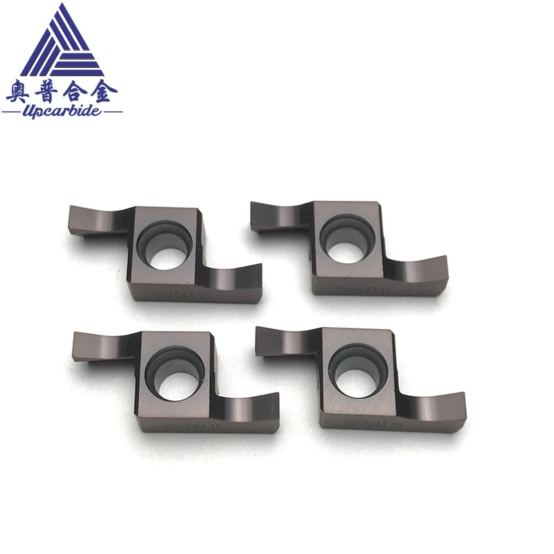 GER300DM15-E CNC Lathe Grooving Cutting Tools Tungsten Carbide Inserts CVD Coating Brand 40HRC Hardness 3-Year Warranty OEM