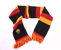 Winter Fashion Jacquard Fan Scarf Custom Acrylic Knit Football Scarf Striped Lightweight Eco-friendly Men's