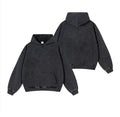 Retro 420g 100% Cotton 2026 New  Fashion  Oversized Heavy Retro Batik Washed Boxy Hoodie