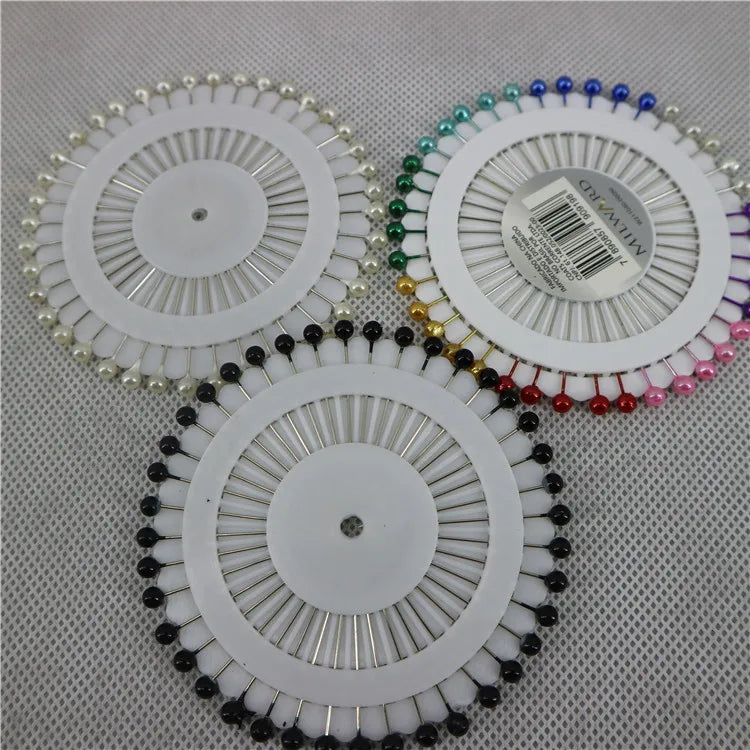 1882 Wholesale Hijab Pins Gifts Lady Muslim Scarf Hijab Clips Pearl Scarf Brooch Pin Shawl  Head  Holder