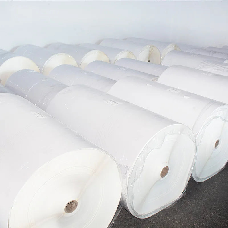 Jumbo roll high temperature resistant direct thermal  self-adhesive label raw materials