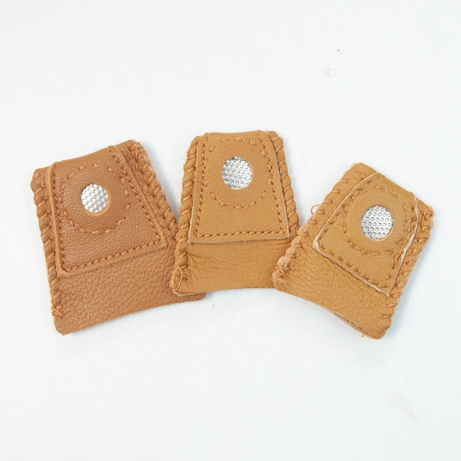 Finger Protector Fit Leather Knitting Thimble