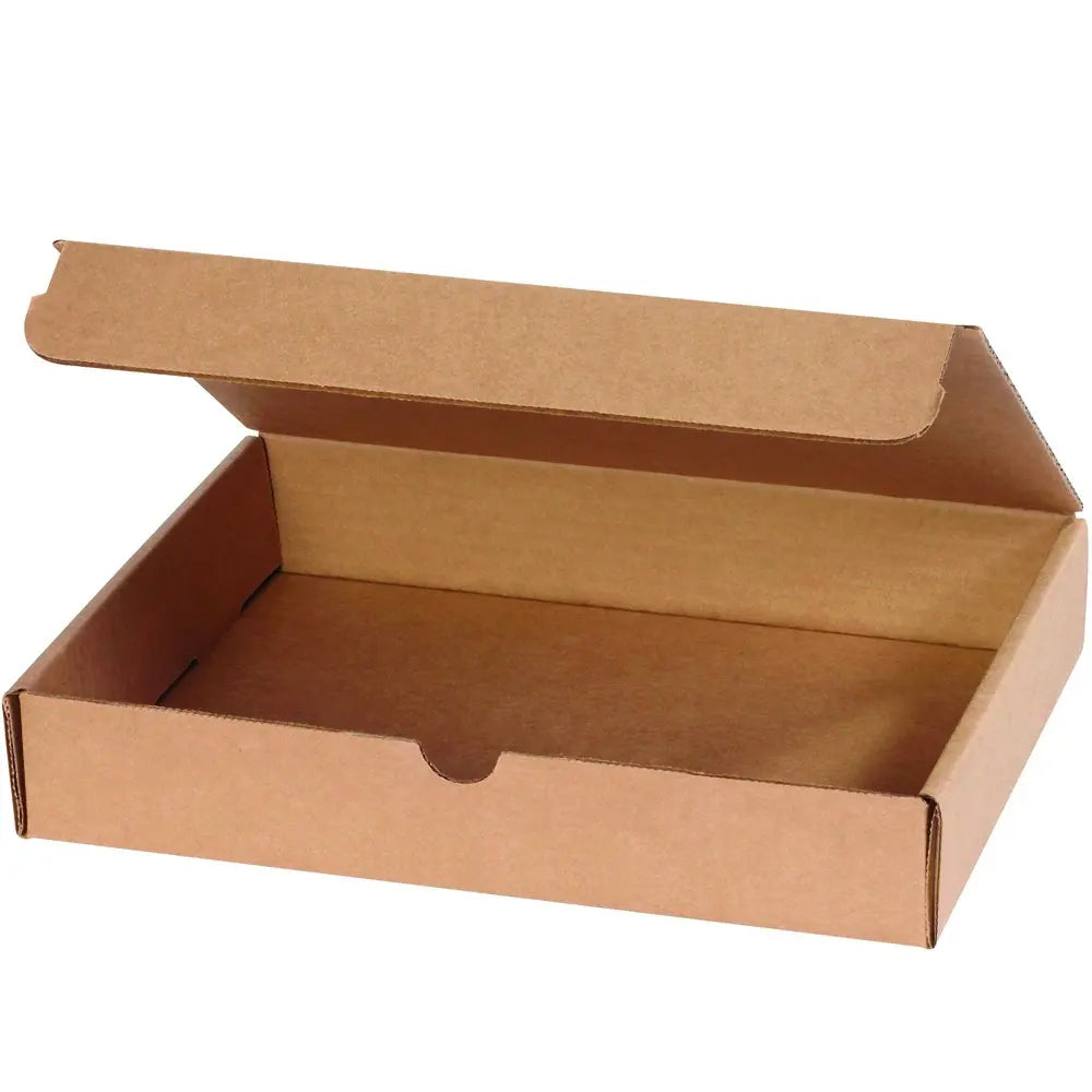 Crush Proof Brown Kraft Literature Mailing Boxes Corrugated Box Mailing Box Custom Size and Material Free Samples
