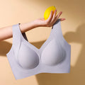 Push up Wire Free Padded Bralette Plus Size Women Seamless Girl Sport Bras for Women Fitness