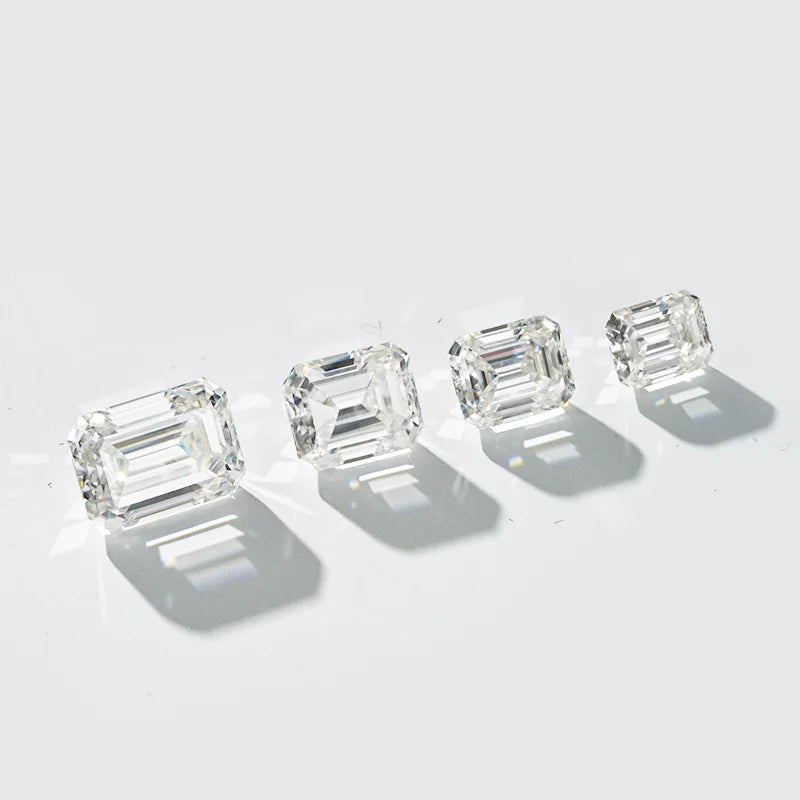 Starsgem Diamantes Cultivados En Laboratorio Loose HTHP DEF VS Emerald Cut HPHT Lab Grown Diamonds MegaBDM