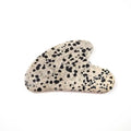 2026 Private Label Custom Body Heart Facial Nephrite Scraping Massage Tool Bian Stones Pink Dalmation jasper Jade Gua Sha