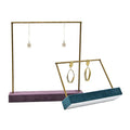 Wholesale Jewelry Store Counter Display Earring Display Stand Metal Earring Display Holder