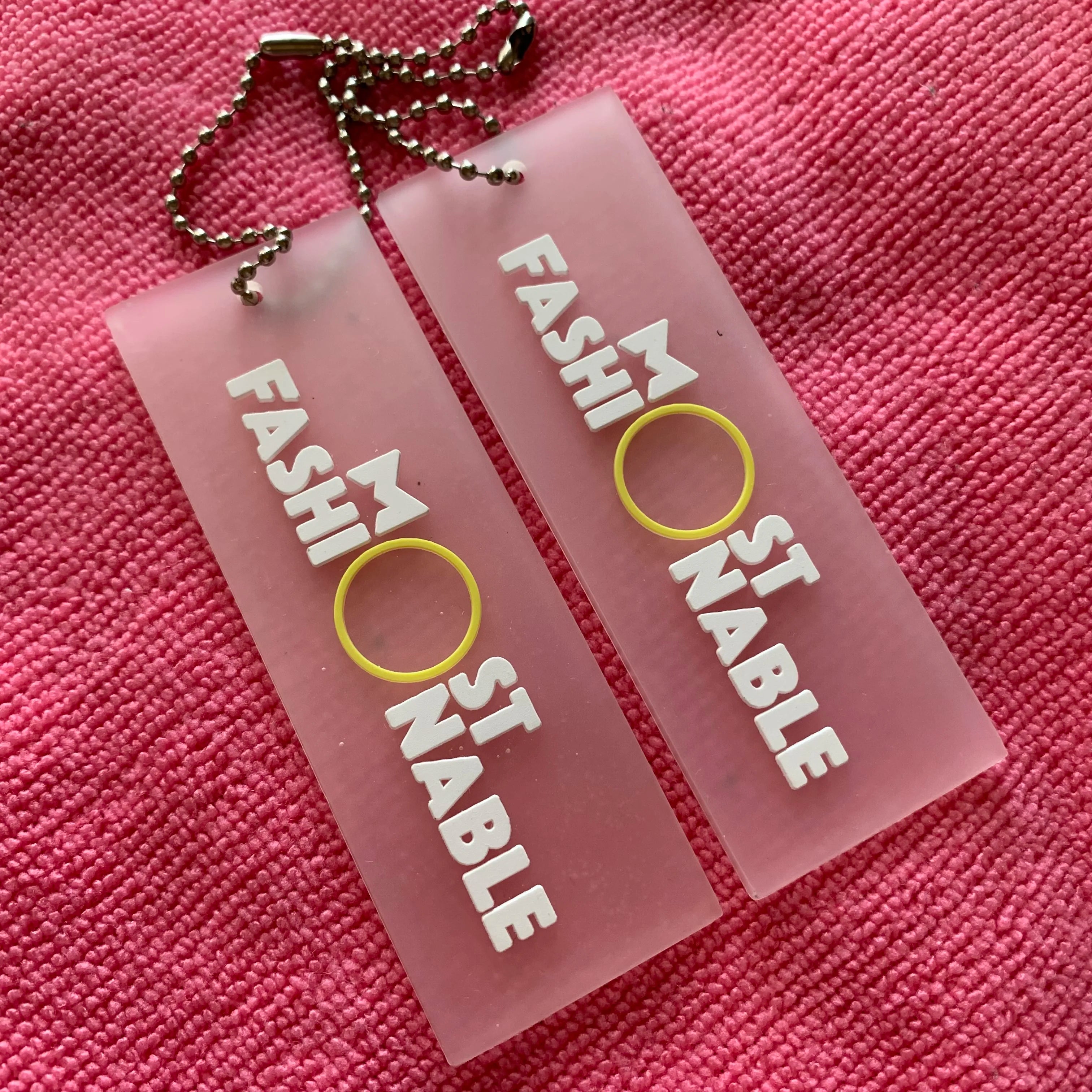 Custom logo clear Rubber PVC Hangtag3D Effect Raised logo Transparent Rubber hang Tag for Swimwear