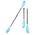 Fiberglass Shaft Kayak Paddle Accessory Inflatable Stand up Paddle Surf PP+Fiberglass Blade