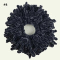 23cm Scrunchies Hair Ties Plain Oversized Scrinchies 100% Polyester Hair Scrunchies