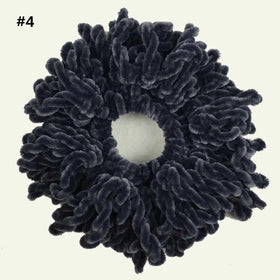 23cm Scrunchies Hair Ties Plain Oversized Scrinchies 100% Polyester Hair Scrunchies