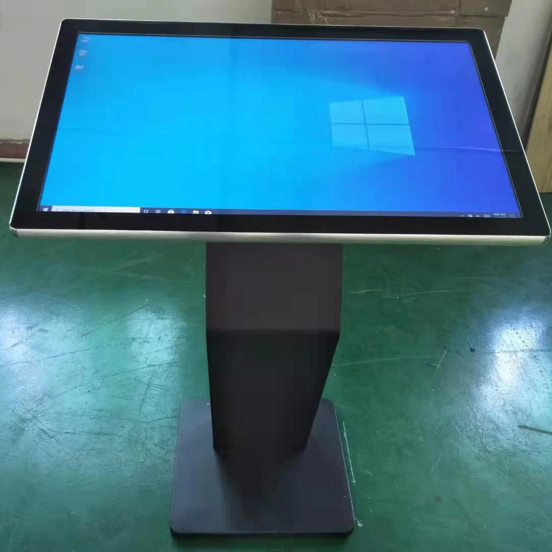 Floor Stand Lcd Advertising Media Video Display With Pacp Touch and  K Stand Base