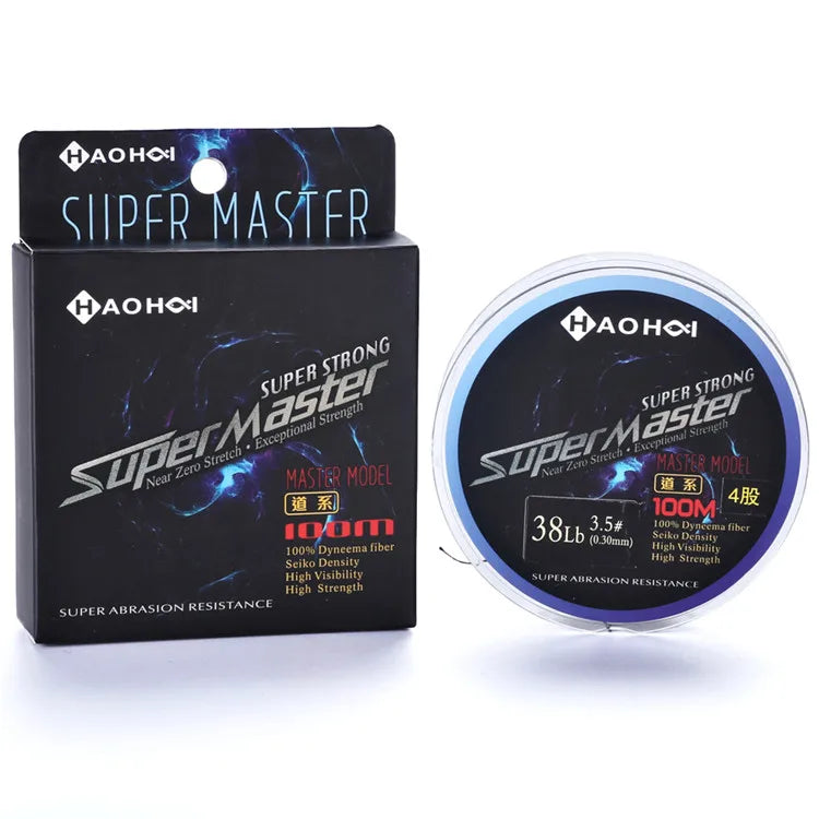 Manufactory Wholesale 300 500 2000 Meter 8 Strand Braid Fishing Threads Line Braided Fishing Line