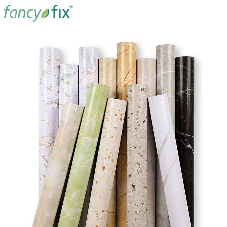 Kitchen Marble Waterproof Decorative Wallpaper 45cm*200cm Peel & Stick Wallpapers