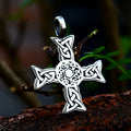 SS8-573P Steel Soldier New  Jesus Christ Cross Pendant for Men Vintage Hollow Pattern Design Stainless Steel Pendant