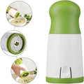 2025 Stainless Steel Manual Herb Mill Vegetable Grinder Chopper Condiment Container Shaker Mills Kitchen Parsley Spice Mincer