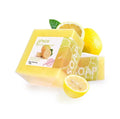 OEM Wholesale100g Lemon Soap Bar Deep Cleansing Skin Whitening Natural Fruit Soap Strawberry Handmade Soap for Face Body