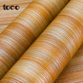 TOCO Self-Adhesive PVC Wooden Grainy Furniture Film Modern Design Decorative Wallpaper for Bathroom Application