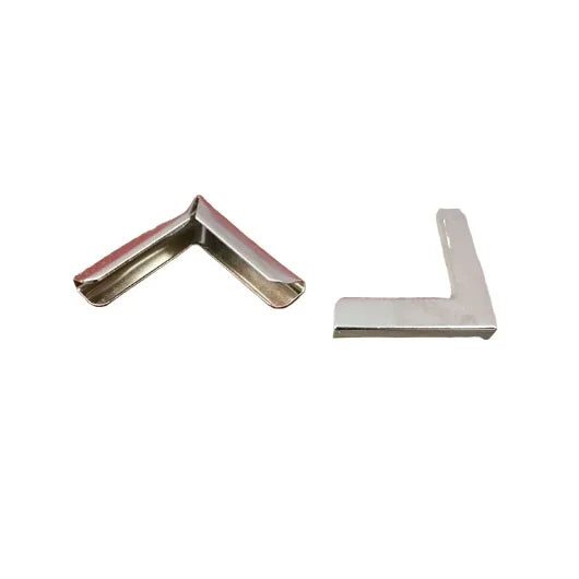 Stock Supply Book Accessories 25 X 25 X 4mm Gold and Nickel Colored Metal Corner for Book Cover