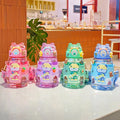 W49 Cheap Plastic Straws Kawaii Portable Drinking Cartoon Cute Bear Portable Kindergarten Kids Water Bottle for Kids School