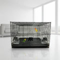China Iron Wire Cage Bird Portable Budgerigar Cheap Decorative China Jaulas De Pajaros Show Cage for Bird