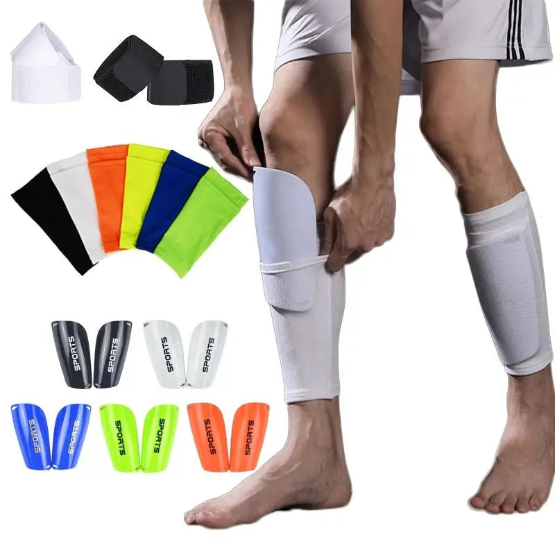 ZJFIT Support Hot Sale Soccer Shin Pads Breathable Football Protecting Shin Guards Lightweight Sports Protector Customizing