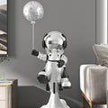 Wholesale Festival Gifts Spaceman Rocket Astronaut Statue Resin Craft for Home Decor