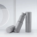 28g Empty White Cosmetic Packaging Body Glitter Dust Plastic Powder Spray Bottle 1oz Talc Loose Powder Bottle