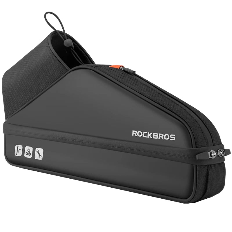 ROCKBROS Road E Bike Travel Bag  Bike Bottle Bag Waterproof Front Handlebar Frame Scooter Bicycle Bag