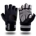 Fitness Half Finger Sports Gloves With Adjustable Wrist Wrap Workout Weight Lifting Gym Gloves
