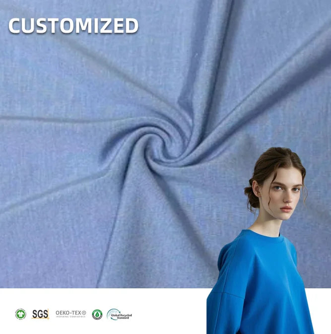 OEKO-100 Sustainable Organic 95% Bamboo 5% Spandex Fabric for Loungewear