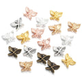 6 Colors butterfly Charms for Bracelets Necklace Pendant DIY Handmade Jewelry Making Accessories 18*13mm D2145