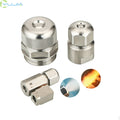 1/8" 1/4" Stainless Steel High Flow Methanol Fuel Nozzle Flame BurnerBurner Spare Parts