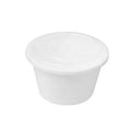 Accept Custom Logo Round Leakproof Disposable Sauce Soup Containers 8oz 16oz PP Plastic Food Storage Box with Lid for Restaurant