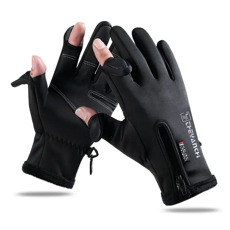 Non slip Cold Weather Custom Printed Workout Sports Working Cycling Riding Bike Gloves