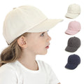 Trendy High Quality Original 100% Cotton Blank Baseball Cap Kids Baseball Cap