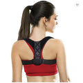Ollas Lightweight Soft Posture Back Adjustable Correction Brace Sports