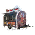 Two Wheeled Multifunctional Mobile Food and Dining Cart Night Market Dedicated Stall Cart  Mobile  FOOD  Cart
