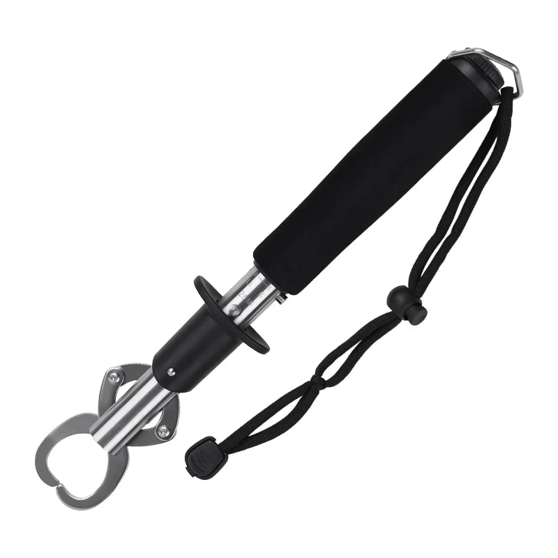 LINNHUE New Fishing Grip Fishing Tools Stainless Steel 30cm Max Weighting 25kg 55lb Gripper Grab Tackle Accessory Fishing Tool