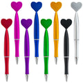Hot Selling Custom Logo Love Ballpoint Pen Wholesale Plastic Promotional Advertising Pen for Wedding Guests