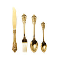 Mirror Polish Palace Long Handle Knife and Fork Stainless Steel Silverware Cutlery for Wedding Restaurant Flatware