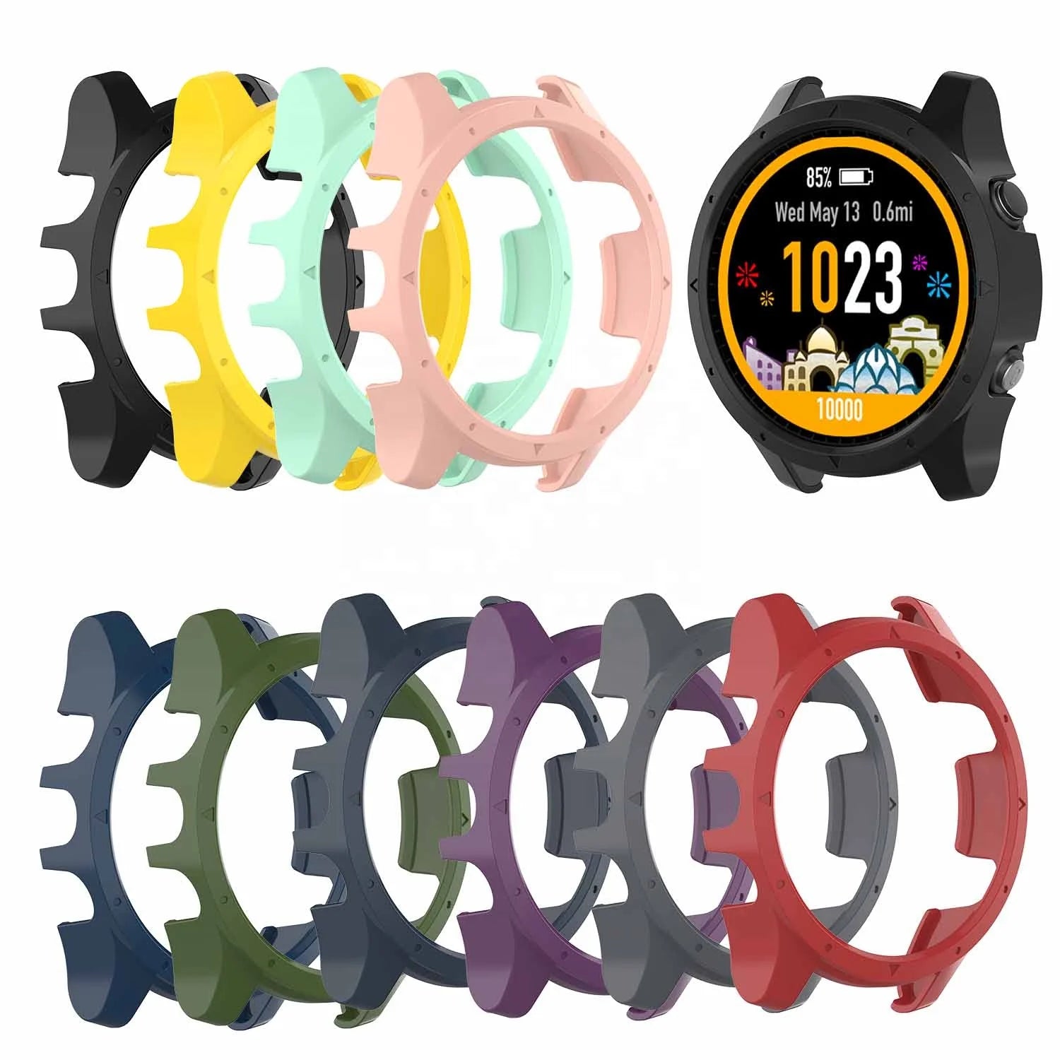 Garmin Forerunner 935/945 Smart Watch Protective Bumper Case PC Cover Shell for Secure for Protection