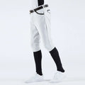 Children Equestrian Breeches Pockets Boys Four Way Stretchy Riding Legging Pants Clothing