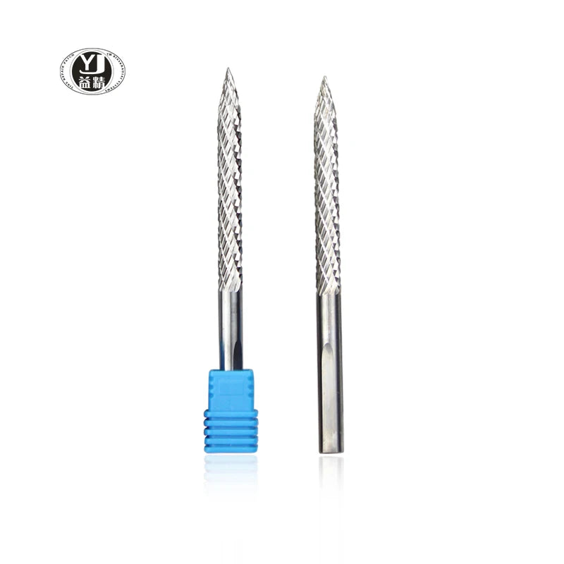 YIJING Carbide Burrs for Tire Repair with Triangular Shank and 3-Year Warranty