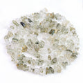 Wholesale Natural Green Tourmalined Quartz Chip Stone BeadsTourmaline Gemstone Chips Beads for Woman Bracelets Making 5 - 8mm