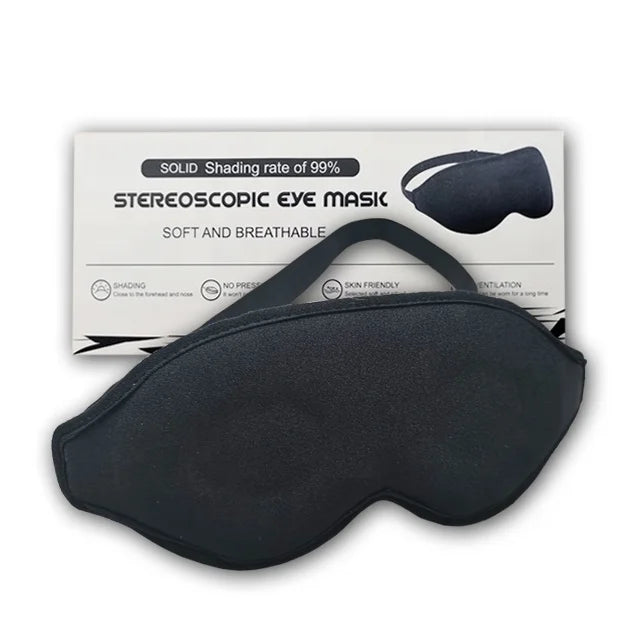 Wellcare 3D Sleep Mask New Design Eye Mask Travel Eye Mask Airplane with EarPlug